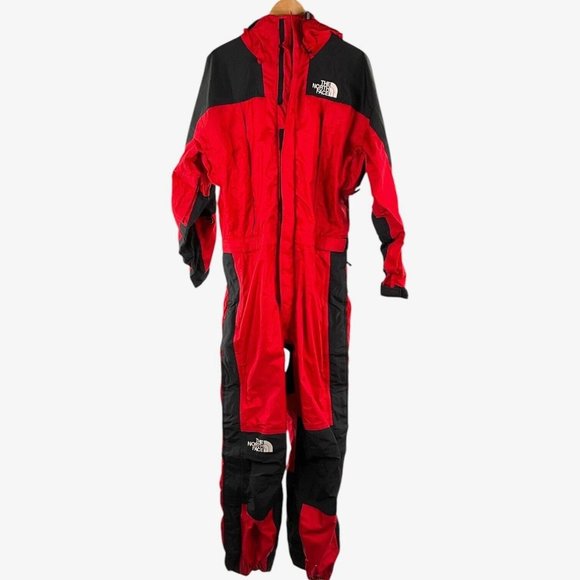 The North Face Other - The North Face Gore Tex Snow Ski Wind Jump Suit Size M Red Black One Piece *READ